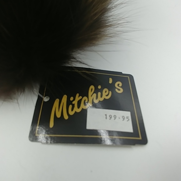 Mitchie's Dark Brown Fisher Fur Bomber/Trooper Hat - Picture 5 of 7